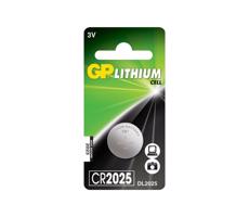 1 ks Líthiová batéria gombíková CR2025 GP 3V/170mAh