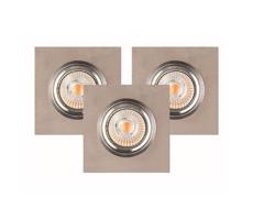 2515336 - SADA 3x LED Podhľadové svietidlo VITAR 1xGU10/5W/230V betón