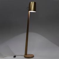 ALMUT 1411 stojaca lampa valcovitá Ø 30 cm ananás