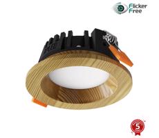 APLED APLED - LED Podhľadové RONDO WOODLINE LED/3W/230V 3000K pr. 9 cm borovica masív