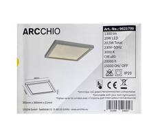 Arcchio Arcchio - LED Stmievateľné stropné svietidlo SOLVIE LED/20W/230V