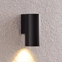 Arcchio Dilana nástenná lampa okrúhla/1 sv./čierna