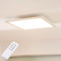 Arcchio Lysander LED panel, CCT, 39 cm, biela