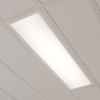 Arcchio Nesley LED panel, 120 cm, 4 000 K, biely