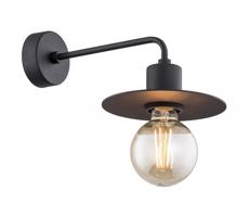 Argon Argon 3879 - Nástenná lampa CORSO 1xE27/15W/230V čierna