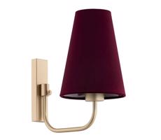 Argon Argon 8313 - Nástenná lampa SAFIANO 1xE27/15W/230V vínová