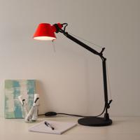 Artemide Tolomeo Micro Bicolour stolík čierna/koralová