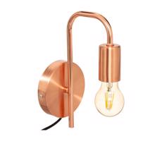 Atmosphera Atmosphera - Nástenná lampa KELI 1xE27/40W/230V medená