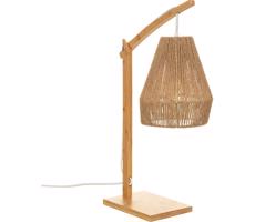 Atmosphera Atmosphera - Stolná lampa KARLA 1xE27/40W/230V bambus/konope