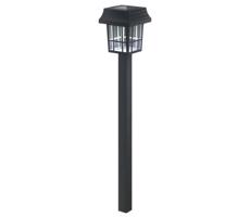 B.V.  - LED Solárna lampa LED/0,006W/1,2V 32 cm čierna 6500K IP44