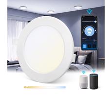 B.V.  - LED Stmievateľné podhľadové svietidlo 12W/230V pr. 17 cm Wi-Fi