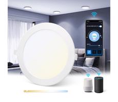 B.V.  - LED Stmievateľné podhľadové svietidlo LED/18W/230V pr. 22 cm Wi-Fi