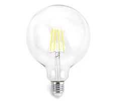 B.V. LED Žiarovka FILAMENT G125 E27/4W/230V 6500K -