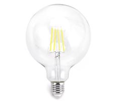 B.V. LED Žiarovka FILAMENT G125 E27/8W/230V 6500K -