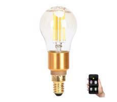 B.V. LED Žiarovka FILAMENT G45 E14/4,5W/230V 2700-6500K -