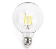 B.V. LED Žiarovka FILAMENT G95 E27/4W/230V 6500K -