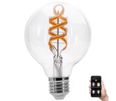 B.V. LED Žiarovka FILAMENT G95 E27/6W/230V 2700-6500K -