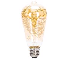 B.V. LED Žiarovka FILAMENT ST64 E27/1,2W/230V 2500K -