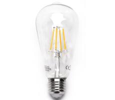 B.V. LED Žiarovka FILAMENT ST64 E27/4W/230V 2700K -