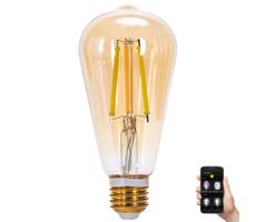 B.V. LED Žiarovka FILAMENT ST64 E27/6W/230V 2700-6500K -