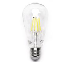 B.V. LED Žiarovka FILAMENT ST64 E27/6W/230V 6500K -