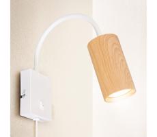 Brilagi Brilagi - Flexibilná nástenná lampa SELE 1xGU10/30W/230V biela/béžová