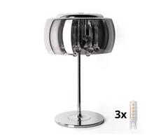 Brilagi Brilagi - LED Krištáľová stolná lampa JEWEL 3xG9/42W/230V