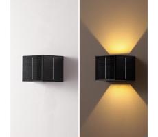 Brilagi Brilagi - LED Solárne nástenné svietidlo so senzorom SOLAR CUBE LED/2W/3,2V IP54