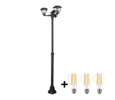 Brilagi Brilagi -  LED Vonkajšia lampa LUNA 3xE27/60W/230V IP44