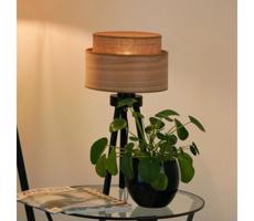 Brilagi Brilagi - Stolná lampa MONTANA BOHO 1xE27/15W/230V hnedá/čierna