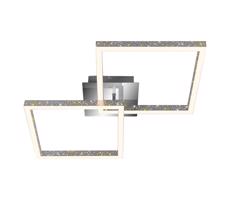 Briloner 3751-019 - LED Stmievateľné stropné svietidlo FRAME LED/20W/230V chróm