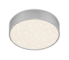 Briloner 7072-414 -LED Stropné svietidlo STAR SKY LED/11W/230V pr. 15 cm strieborná