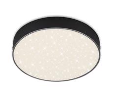 Briloner 7073-415 - LED Stropné svietidlo STAR SKY LED/16W/230V pr. 21 cm čierna