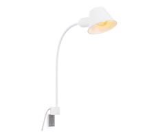 Briloner Briloner 2079-016 - Nástenná flexibilná lampa 1xE27/10W/230V biela