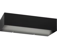 Briloner Briloner 2204-015 - LED Vonkajšie nástenné svietidlo LED/8W/230V IP44 čierna