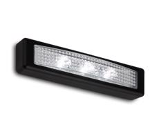 Briloner Briloner 2689-035 - LED Dotykové orientačné svietidlo LERO LED/0,18W/3xAAA čierna