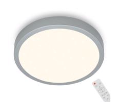 Briloner Briloner 3704-014-LED Stmievateľné stropné svietidlo RUNA LED/22W/230V strieborná+DO