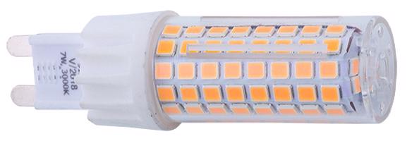 BULB G9 LED 9197, 3000K, 700lm, 25 000h