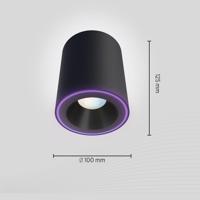 Calex Smart Halo Spot LED bodové svetlá, čierna