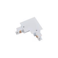 CTLS RECESSED POWER L CONNECTOR, RIGHT (L-R) WHITE 8230