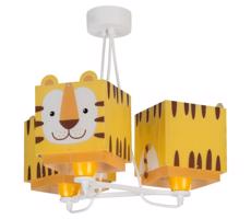 Dalber Dalber 64567 - Detský luster LITTLE TIGER 3xE27/60W/230V