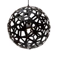 david trubridge Coral závesná lampa Ø 60cm čierna