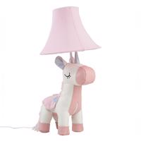 Detská stolná lampa Unicorn Ružová - Elsa