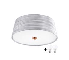 Eglo 32111- LED Stropné svietidlo FONSEA 1 2xE27/9W/230V strieborná/medená