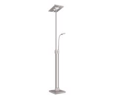 Eglo 33182 -LED Stmievateľná stojacia lampa SOLANO 1xLED/26W/230V+1xLED/3,2W chróm