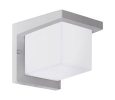 Eglo 65045-LED Vonkajšie nástenné svietidlo DESELLA PRO LED/10W/230V IP54 strieborná