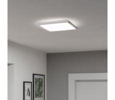 Eglo 901449 - LED Vonkajšie stropné svietidlo ROVITO 13,4W/230V 29x29 cm IP44 biela