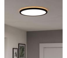 Eglo 901454-LED St. kúpeľ. svietidlo ROVITO-R 18,5W/230V pr.38,9cm IP44 černá+DO