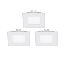 Eglo 94733 - SADA 3x LED Podhľadové svietidlo FUEVA 1 1xLED/2,7W/230V