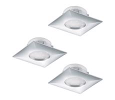 Eglo 95802 - SADA 3x LED podhľadové svietidlo PINEDA 1xLED/6W/230V